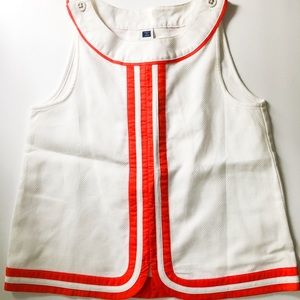 Janie and Jack Girls Size 6 Tank